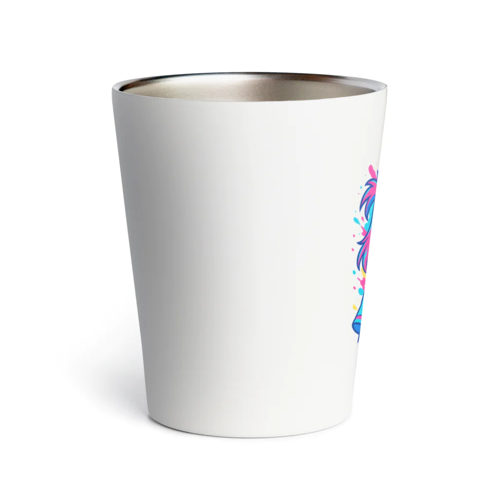 alwayschigeの「ネオンヒロイン・エクスプレス」 Thermo Tumbler