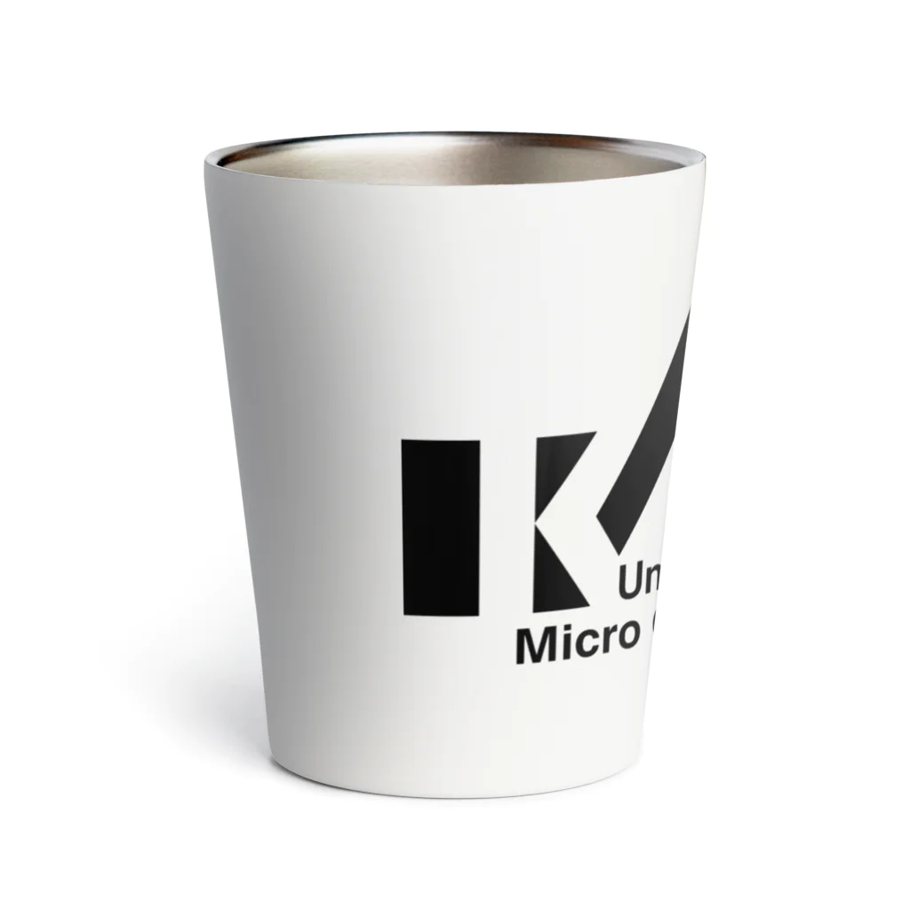 辛子明太子のKMC 京大マイコンクラブ(黒ロゴ) Thermo Tumbler