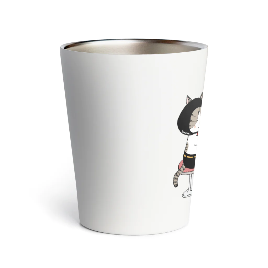 ほっかむねこ屋（アトリエほっかむ）のピアノねこ Thermo Tumbler