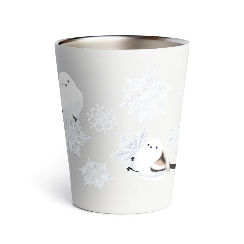 楓工房 ＊suzuri店＊の雪の妖精 Thermo Tumbler