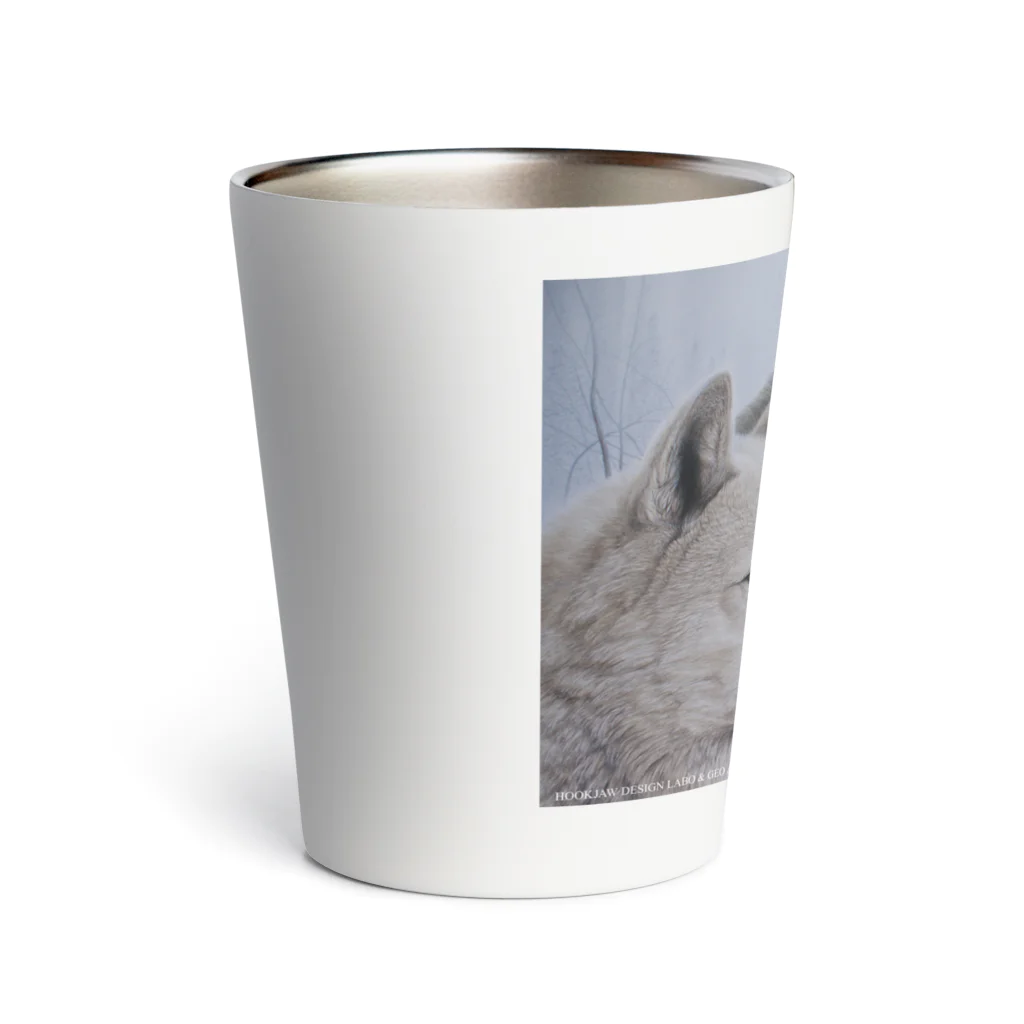 アラスカ野生動物画家きむらけいのLIFE PARTNER Ⅱ Thermo Tumbler