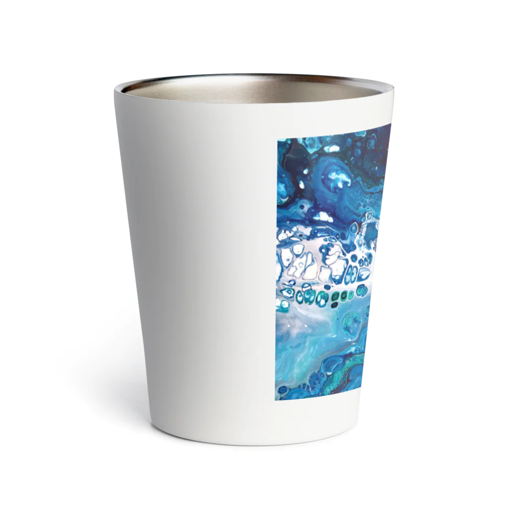 きたじ詠美 web shopの海風のかけら-Sea glass- Thermo Tumbler