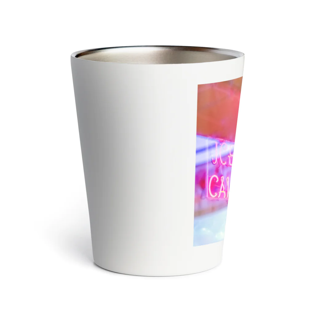 NEON LIGHT STARSのAPPLE NEON マシカク Thermo Tumbler