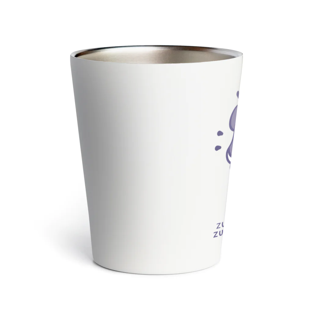 イラスト MONYAAT のCT41ズレてもぱんだズレぱんだちゃんnewスイカも食べよう*カラフルver. Thermo Tumbler