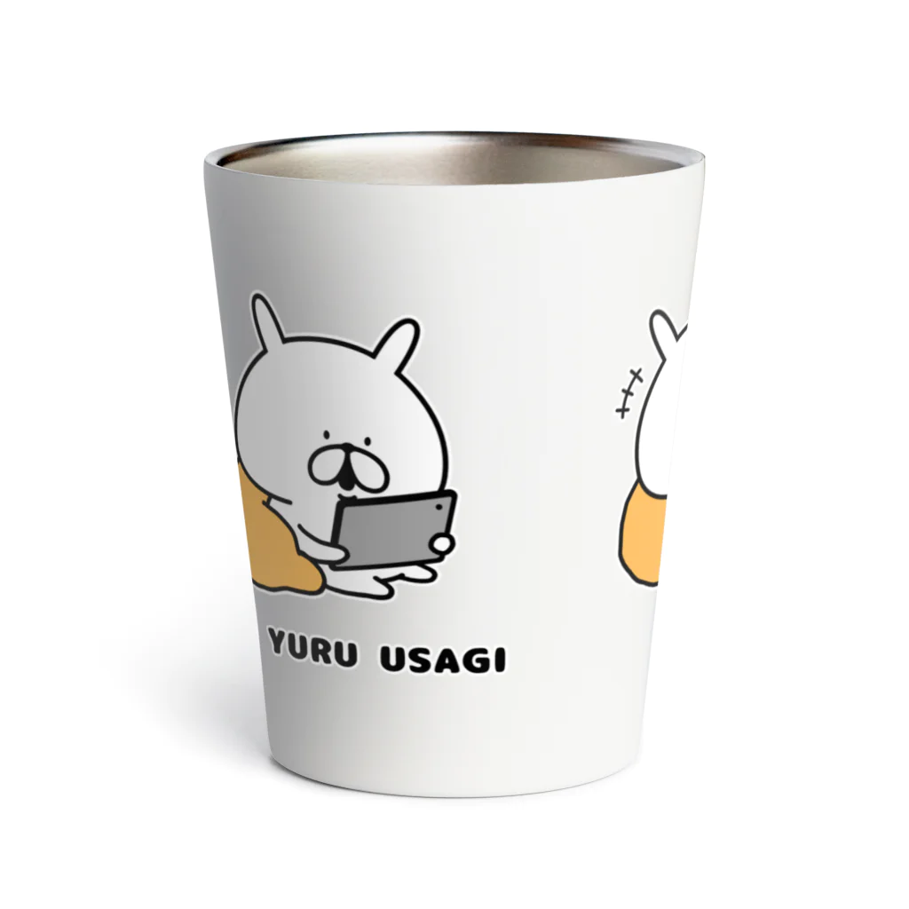 chococo_yuruusagiのゆるうさぎ 3コマおうち時間 Thermo Tumbler