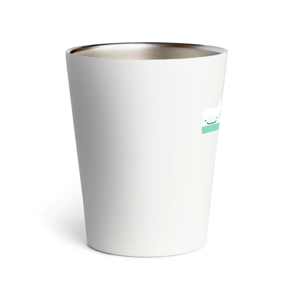 まいにち大変だけどほのぼのって大事のはぶらし Thermo Tumbler