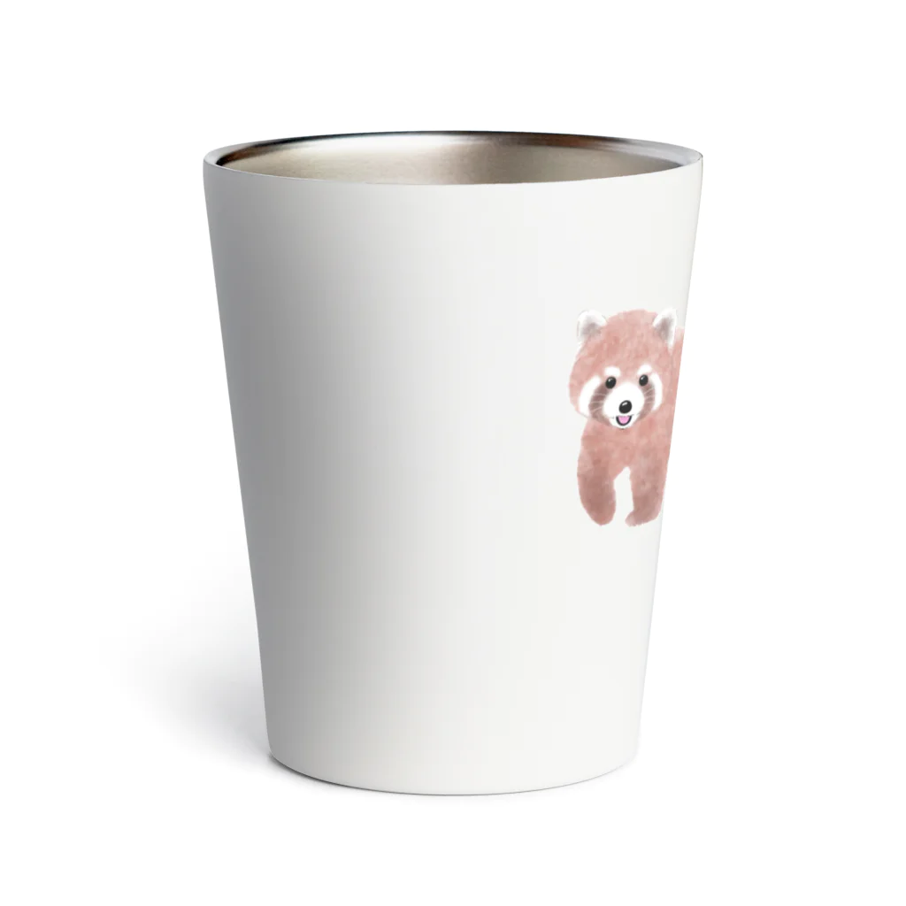 OHANABATAKEのレッサーパンダ Thermo Tumbler