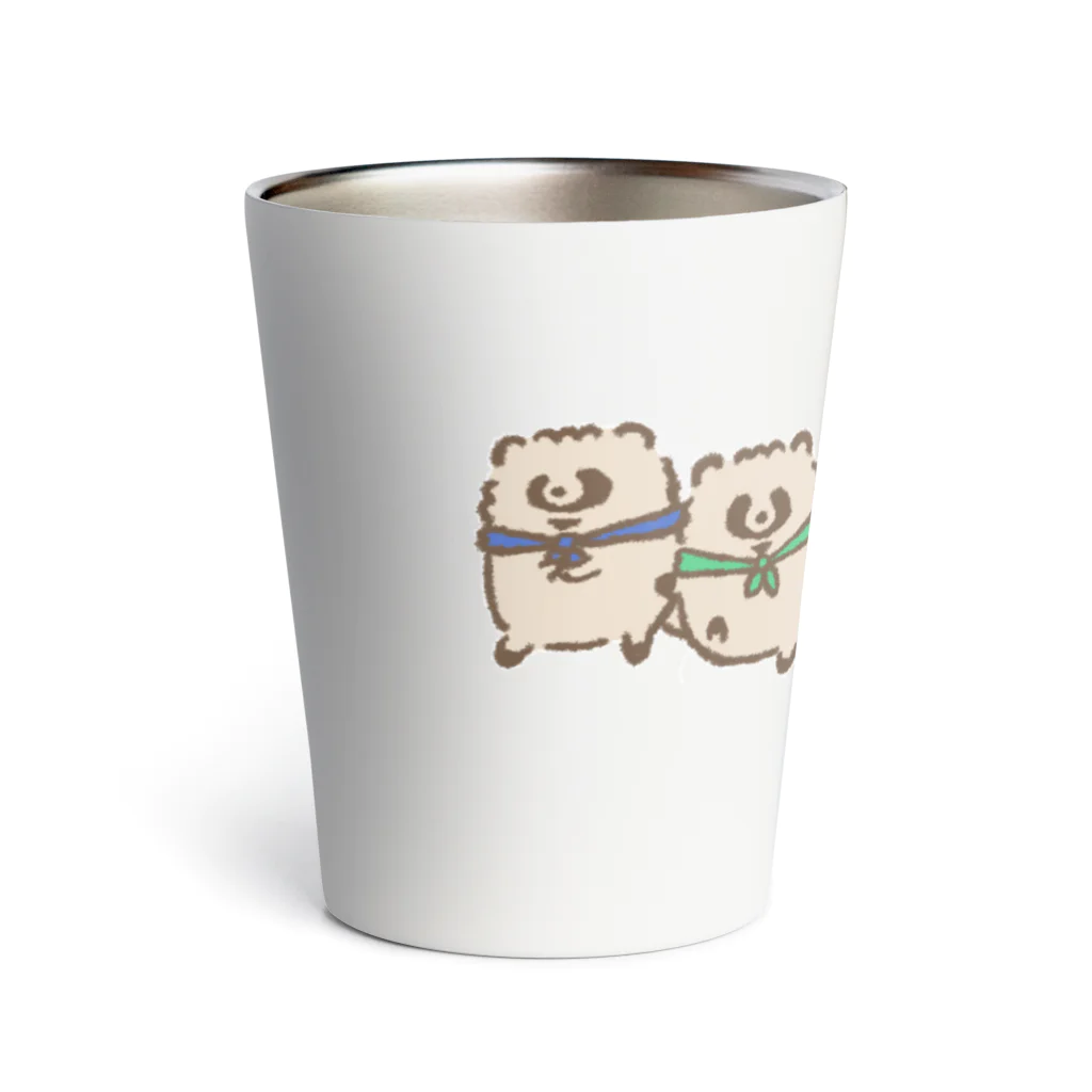 ジーナショップ(たぬき多め)のゴレンジャーたぬき Thermo Tumbler