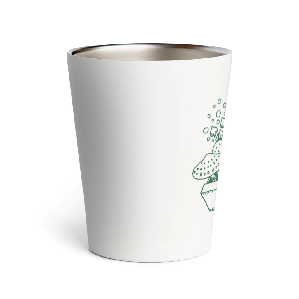 cementmilk WEBショップの引き出しにきのこ Thermo Tumbler