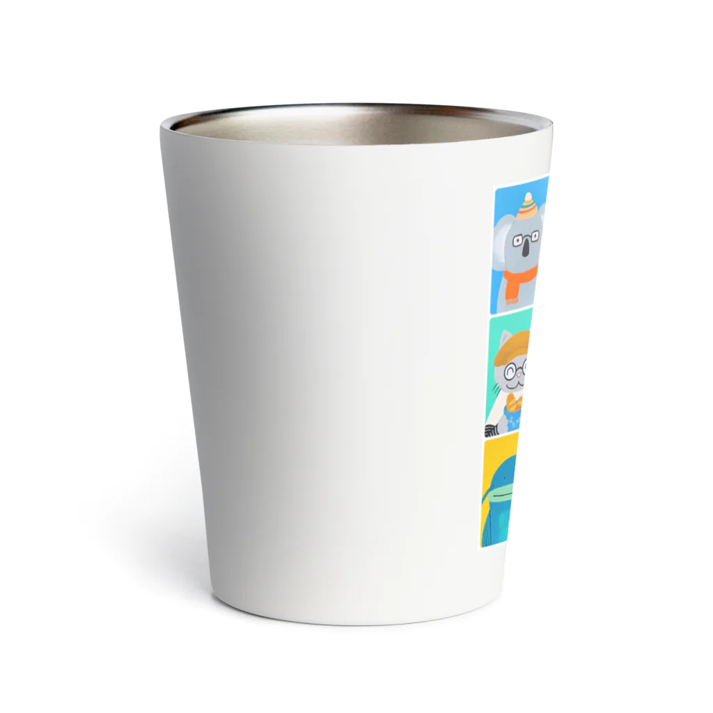 ue☆(ウイ）のシューちゃんのお友達 Thermo Tumbler