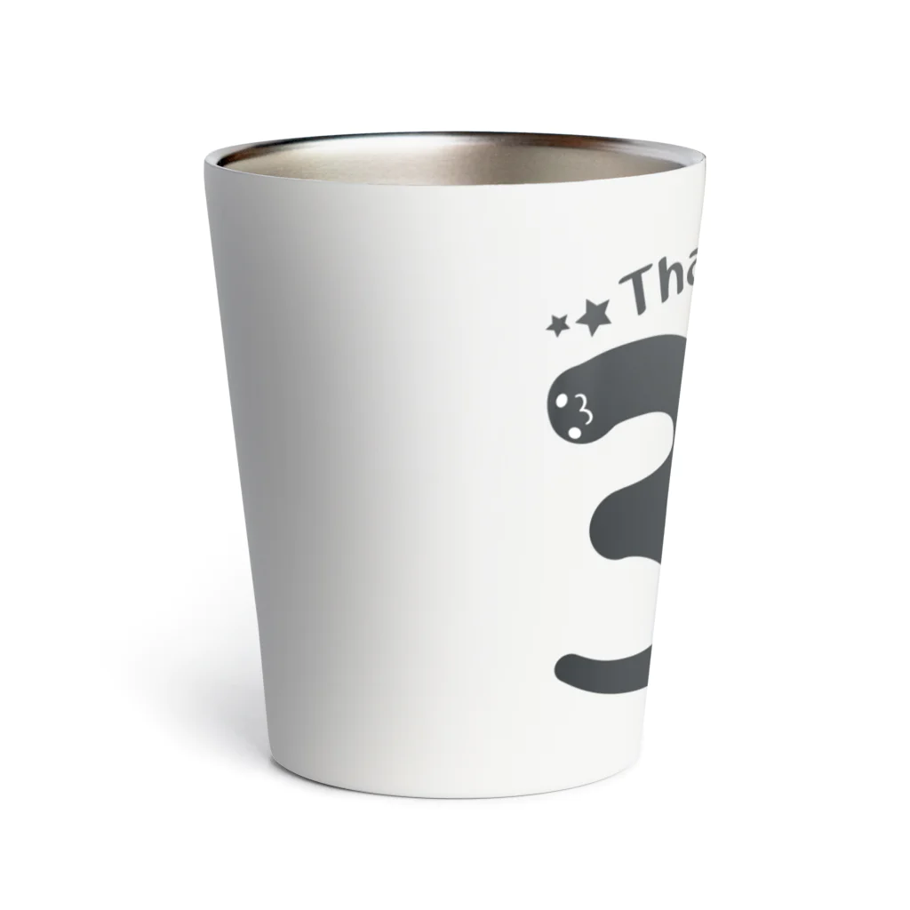 イラスト MONYAAT の39 Thank you A   Thermo Tumbler