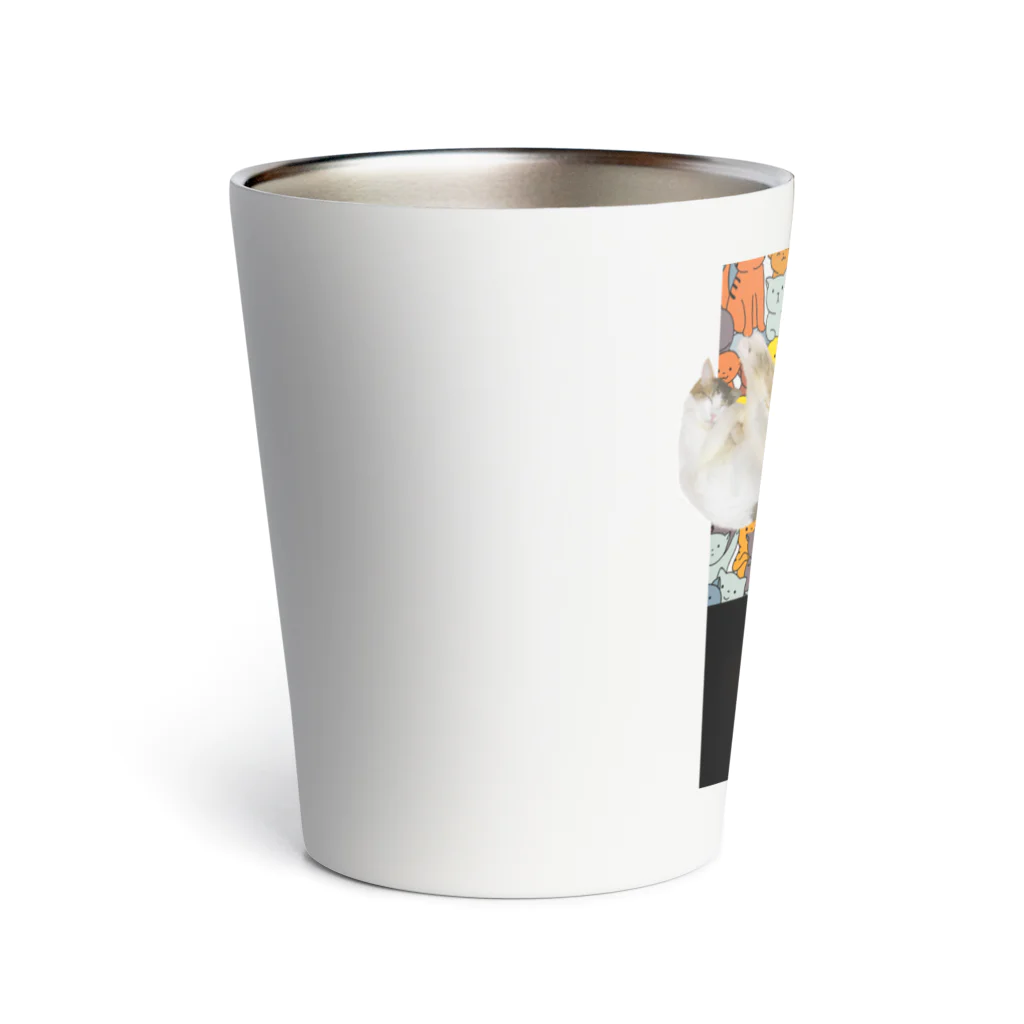 momo_emiのmomo_emi 2021猫だらけ Thermo Tumbler