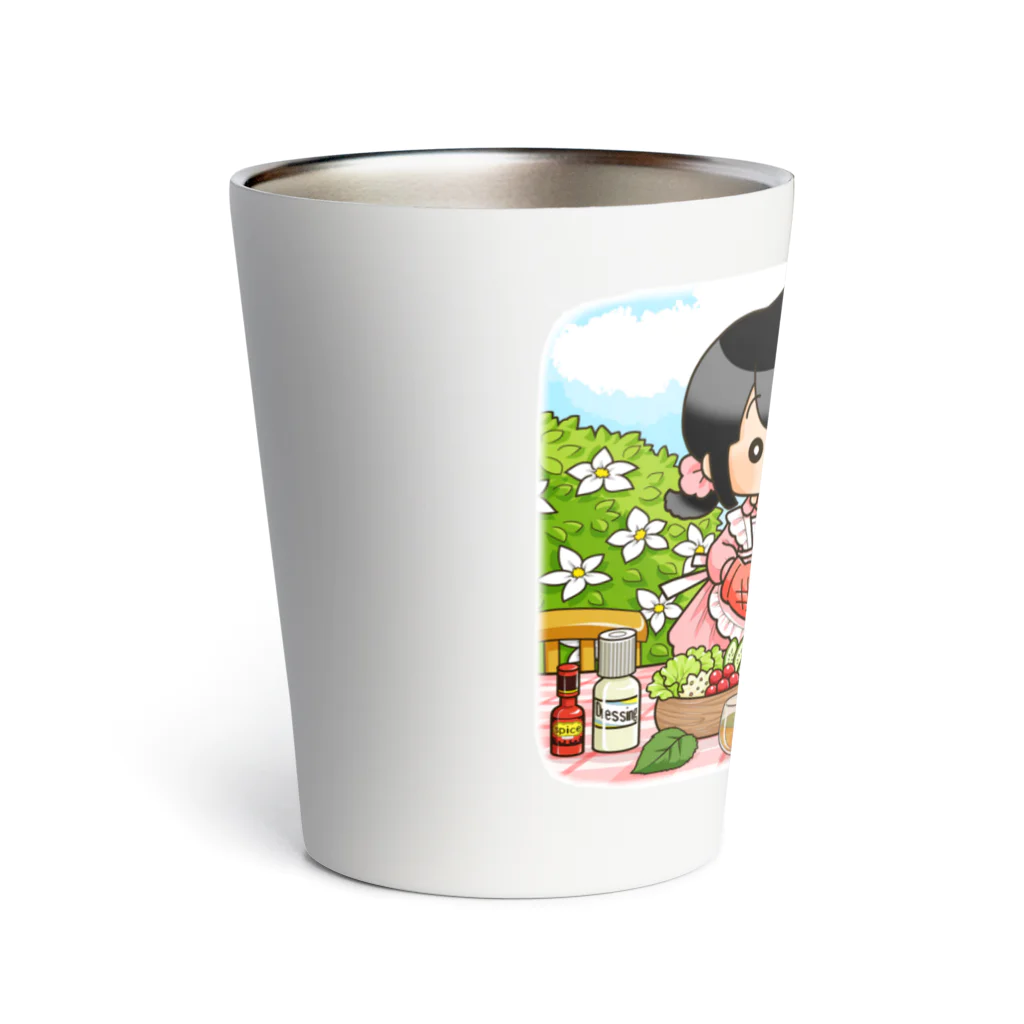 イノシシライフ INOsisiLIFEのふゆゆんとぼさいのの食卓 Thermo Tumbler