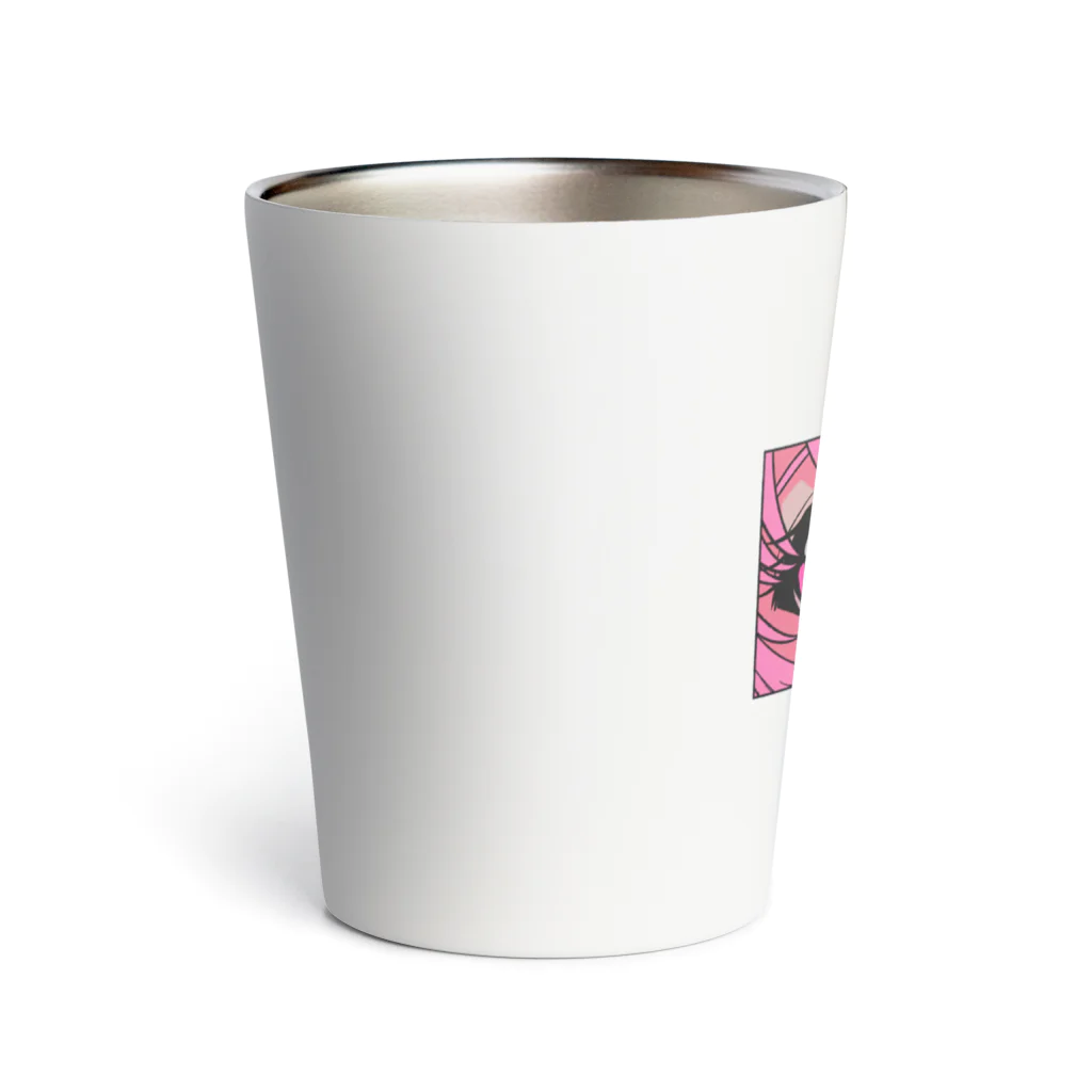 nsnのピンク・まなざし Thermo Tumbler