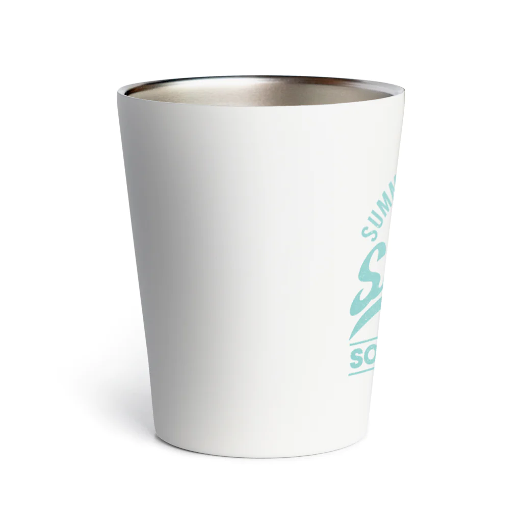 【公式】まるいねこのSurfing ～ Vintage style ～ Thermo Tumbler