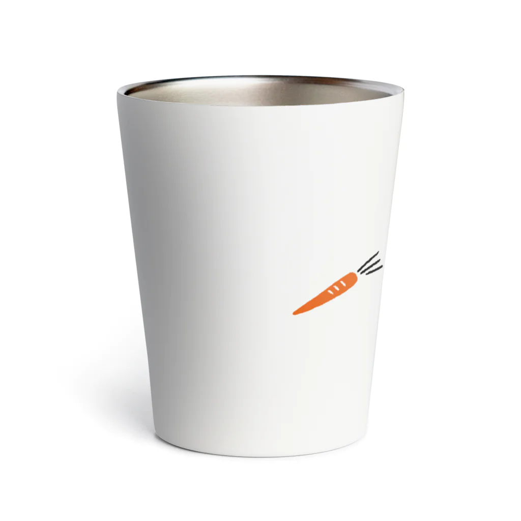 piro piro piccoloのミヤコドリとにんじん Thermo Tumbler