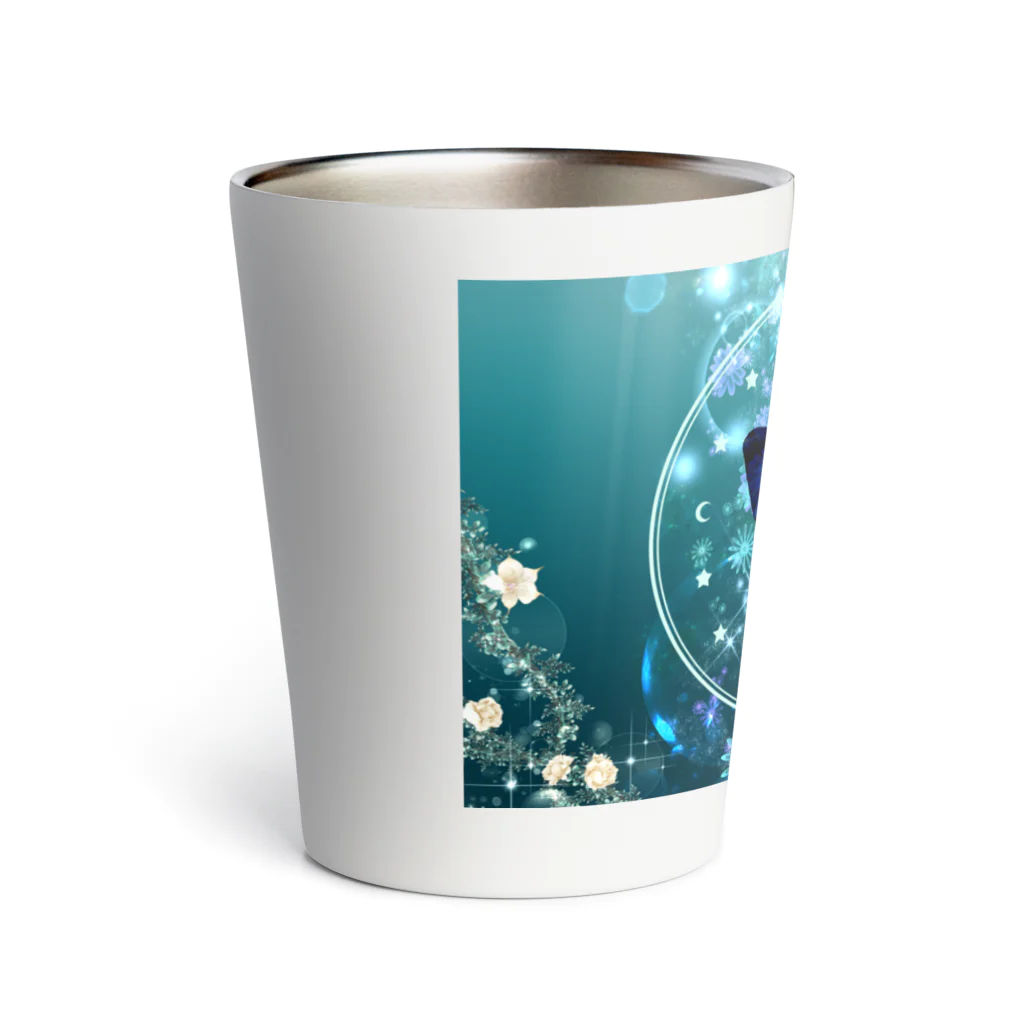 榛名🦋灯頼のDeramy jade blue Thermo Tumbler