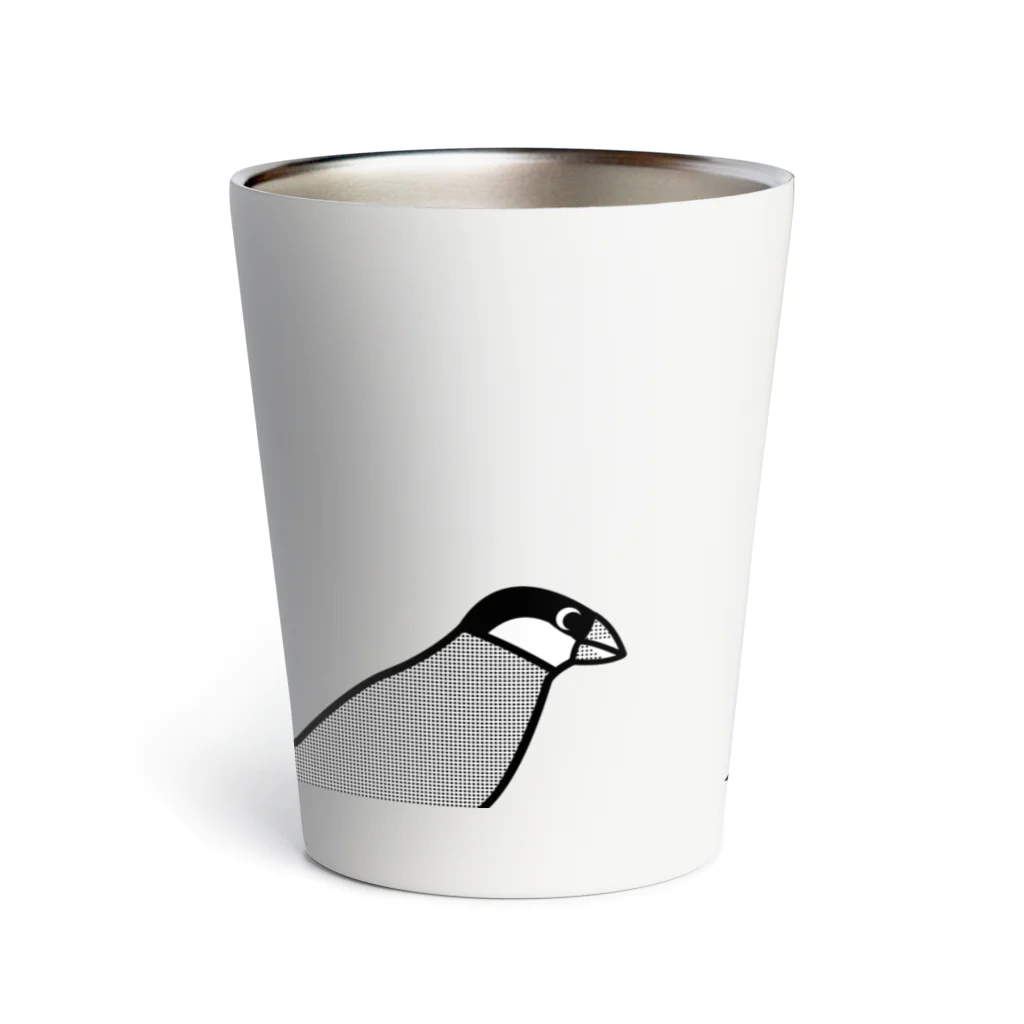 たかはらの突然キレる文鳥 Thermo Tumbler