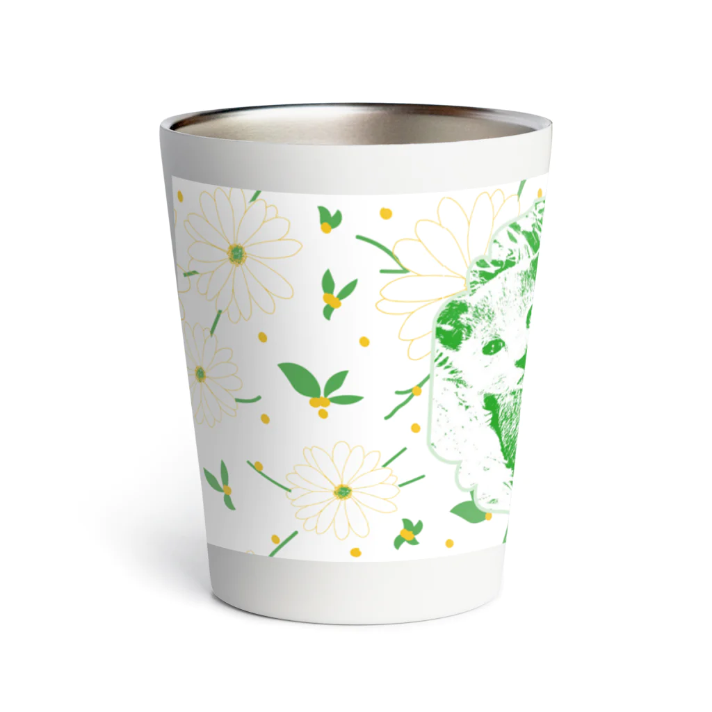 russibooのalice_flower Thermo Tumbler