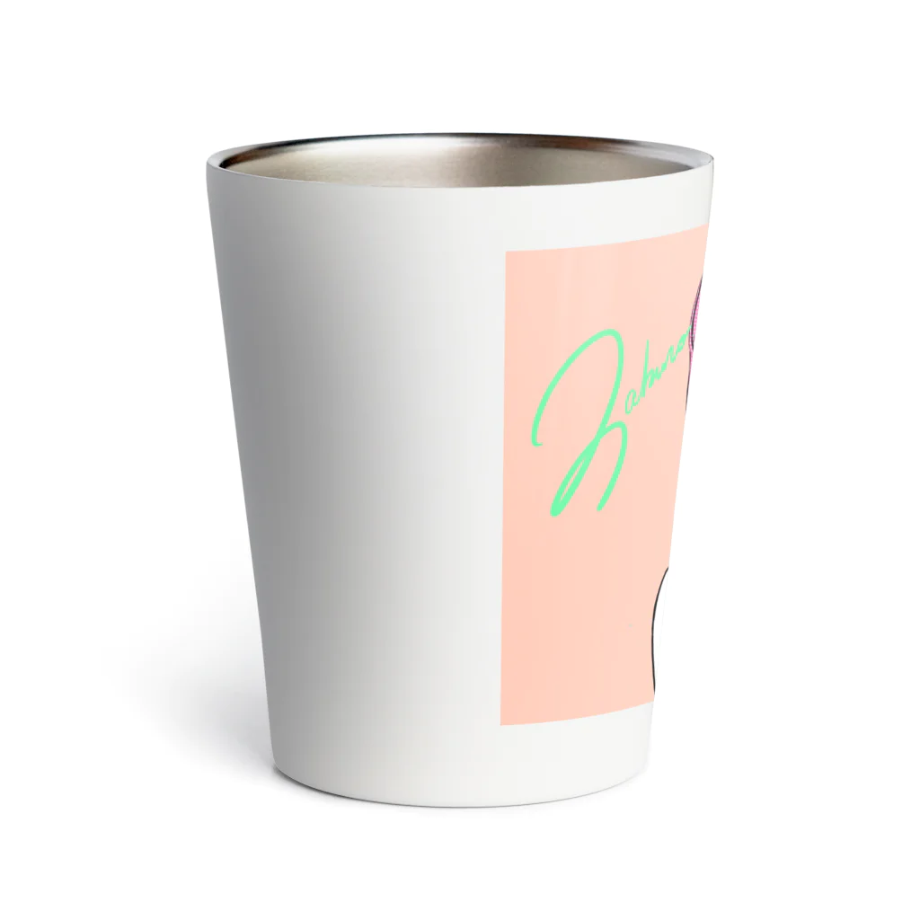 zakuroomのドットガール Thermo Tumbler