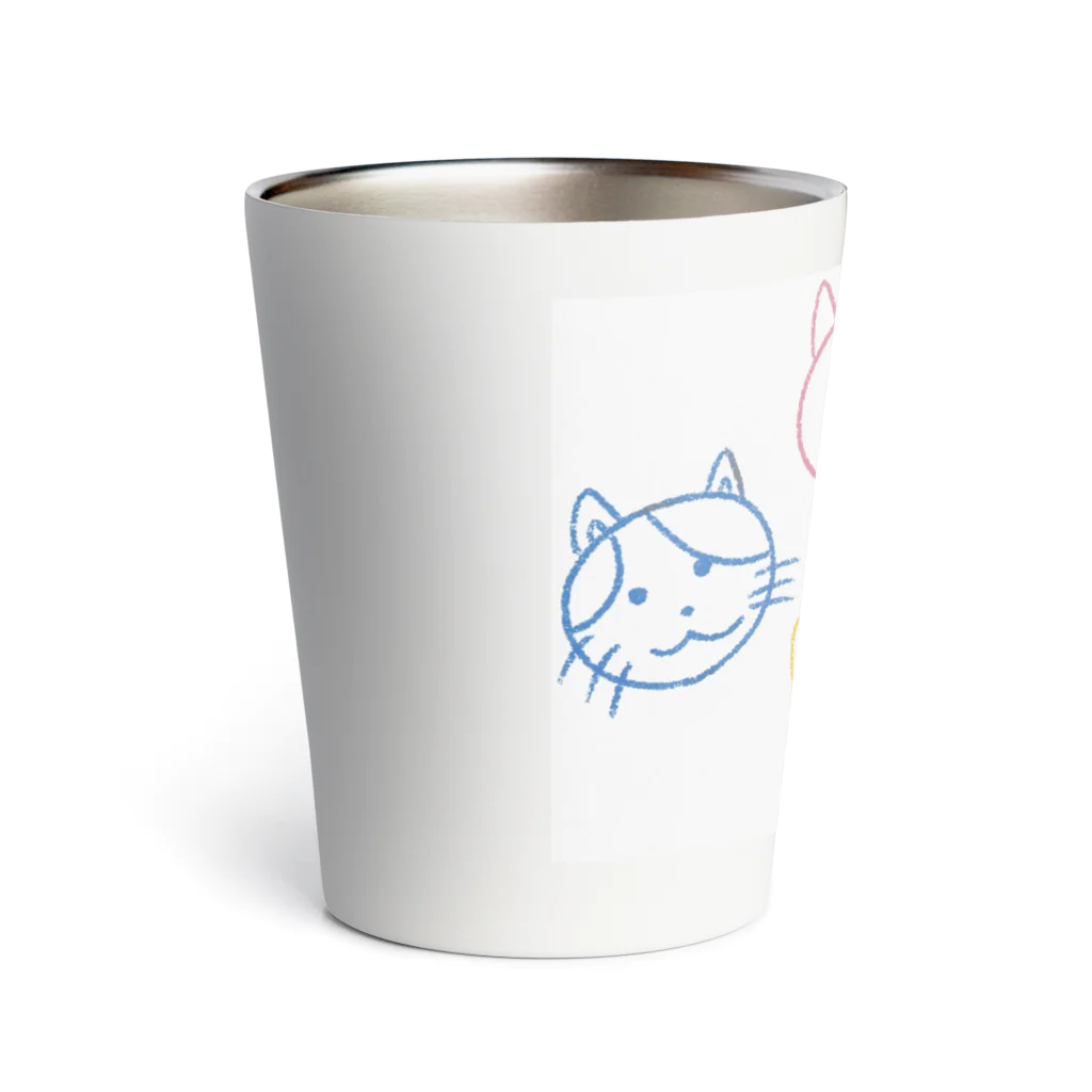 nevers02のこぶたぬきつねこ Thermo Tumbler