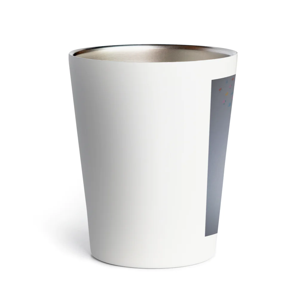 tomozou15の青い花🌷 Thermo Tumbler