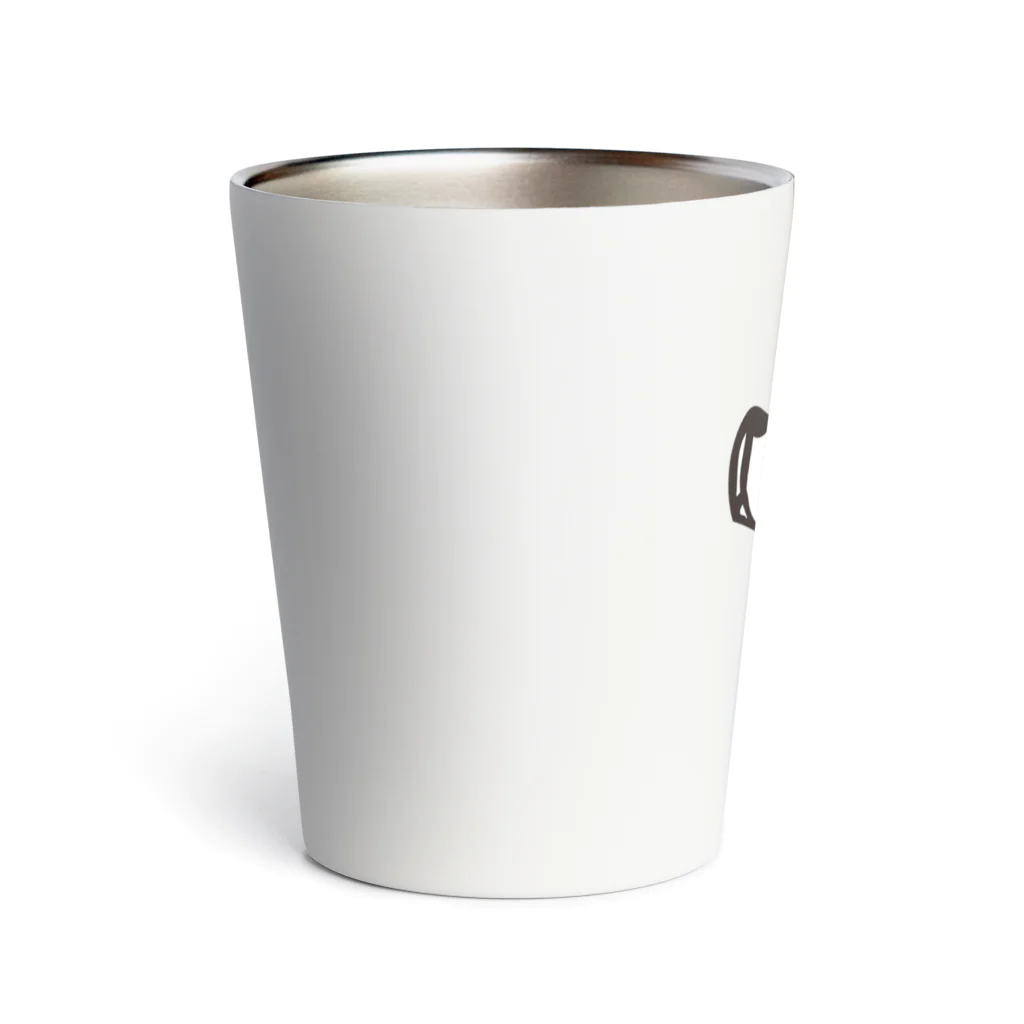 FUNFAIRのしろいぬ Thermo Tumbler