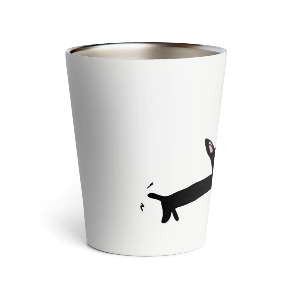 Koukichi_Tのお店の🐈バカネコ vs 狂犬ジョン🐕 Thermo Tumbler