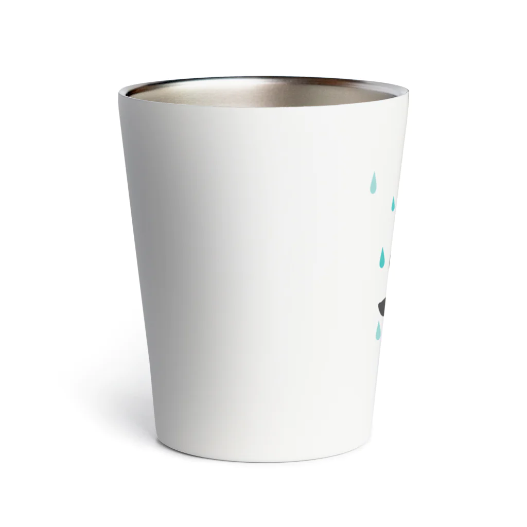 イラスト MONYAAT のラビットパンダ Thermo Tumbler