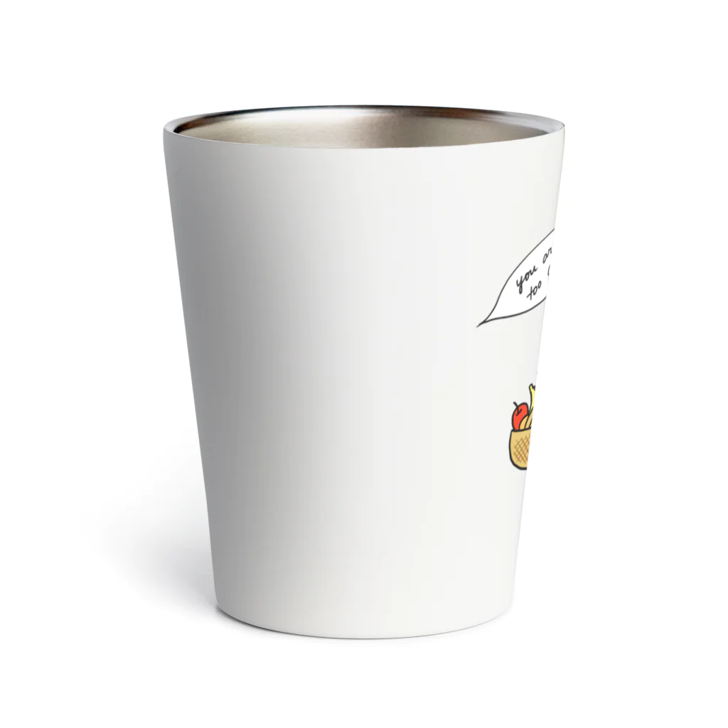 風の時代のよくばるリスくん Thermo Tumbler