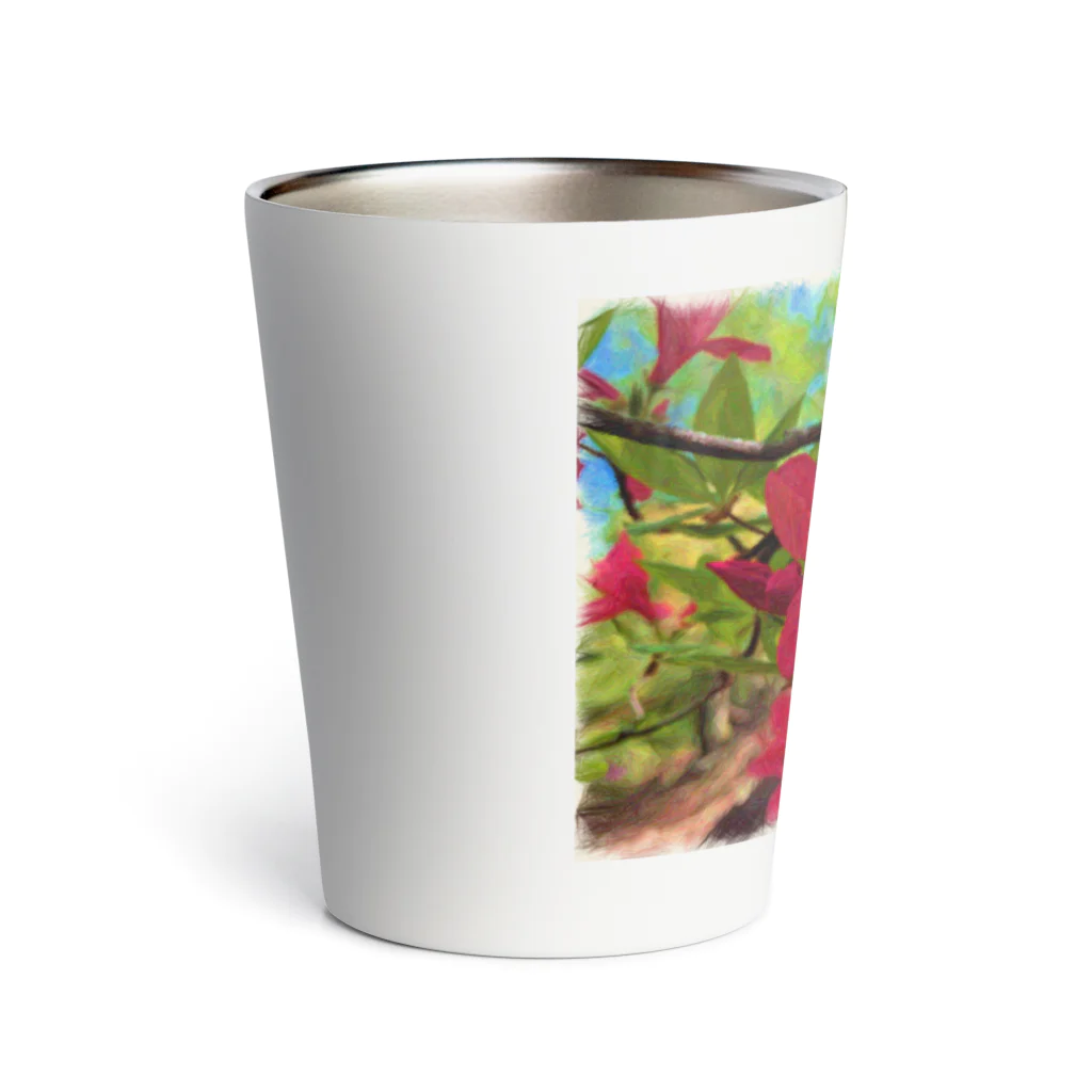 Nskw_SUZURIの夏花 Thermo Tumbler