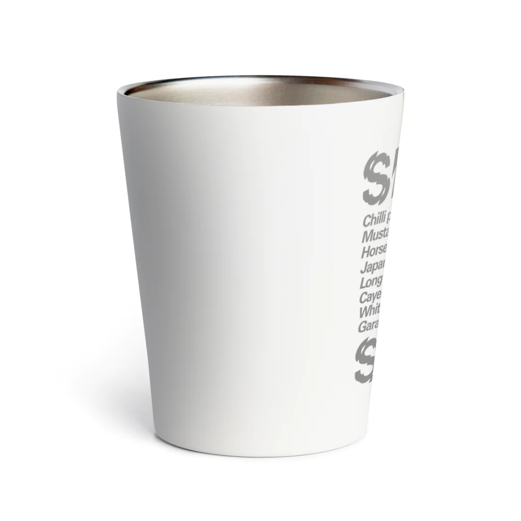 LONESOME TYPE ススのSPICE SPICY（Diagonal） Thermo Tumbler