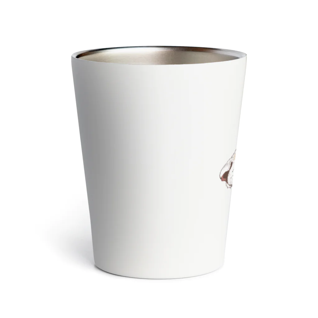 砂糖 線画のらいおんの咆哮 Thermo Tumbler