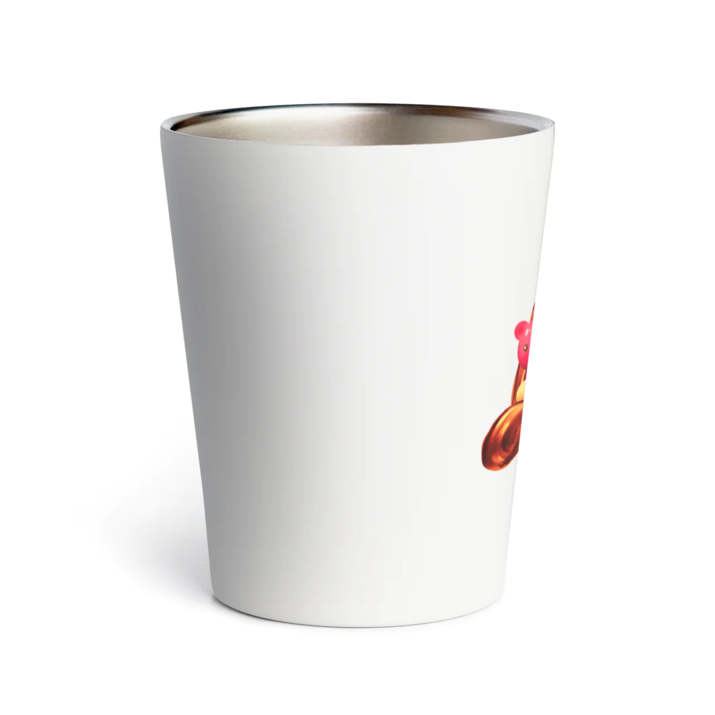 くまがすきのくまパン（さくらんぼのデニッシュ） Thermo Tumbler