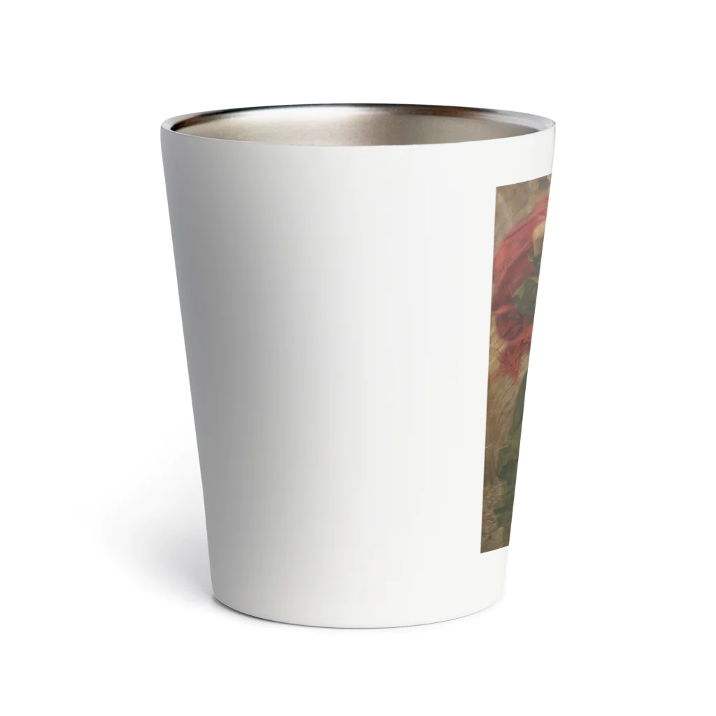 世界の絵画アートグッズのガエターノ・ベッレイ 《雨の日の彼女たち》 Thermo Tumbler