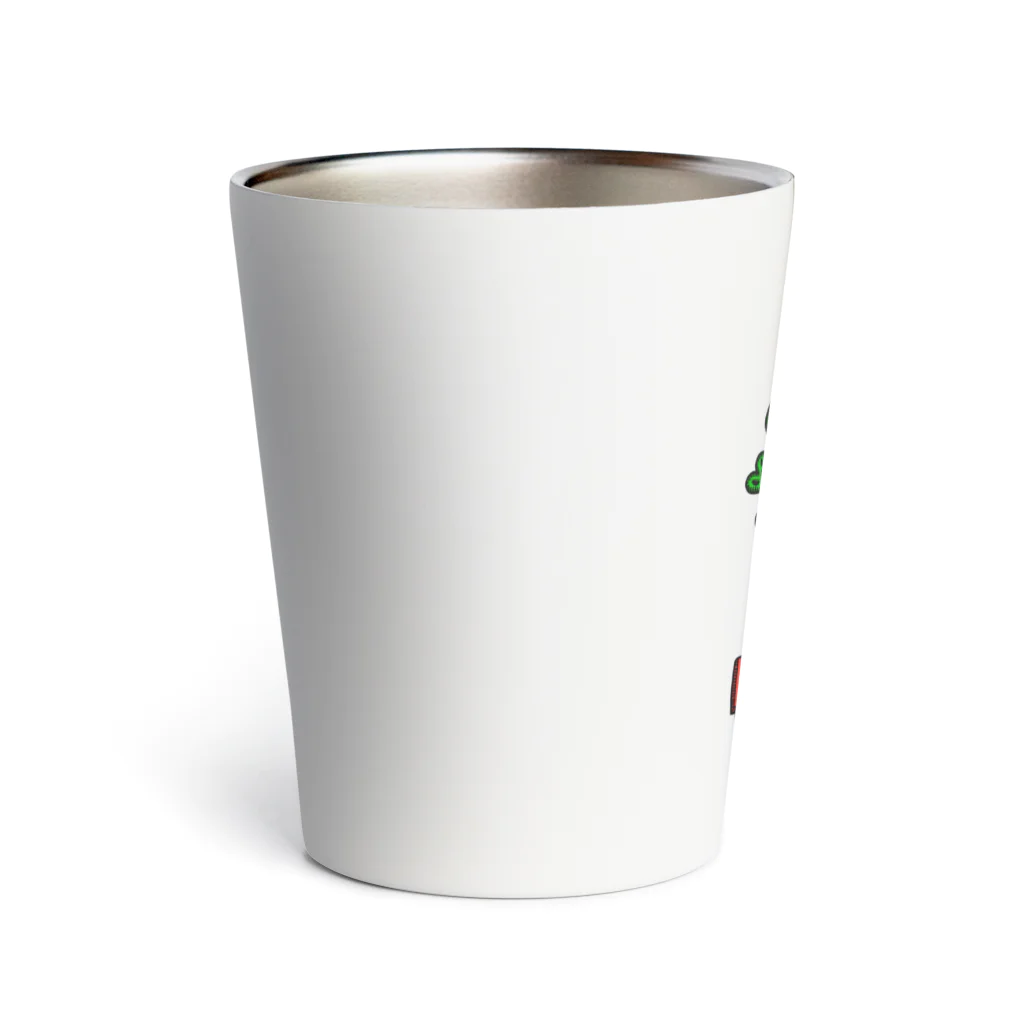 oekaki/ROUTE ONEの人面盆栽 Thermo Tumbler