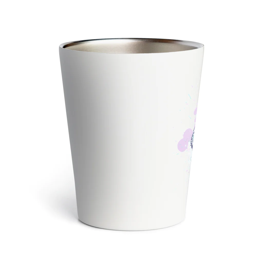 おとうさん工房のベタベタな虎ちゃん Thermo Tumbler