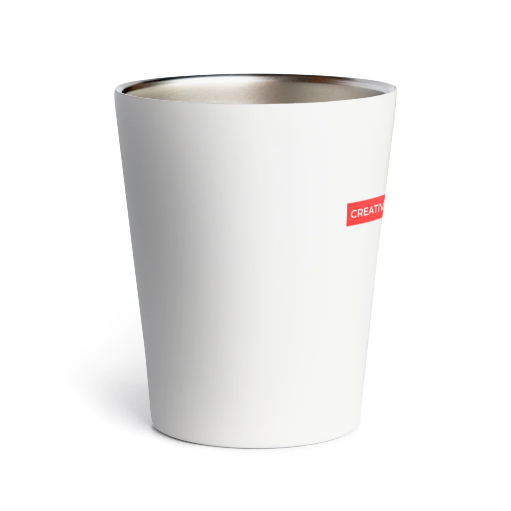 sappori BLOGのcreative the world your self(赤) Thermo Tumbler