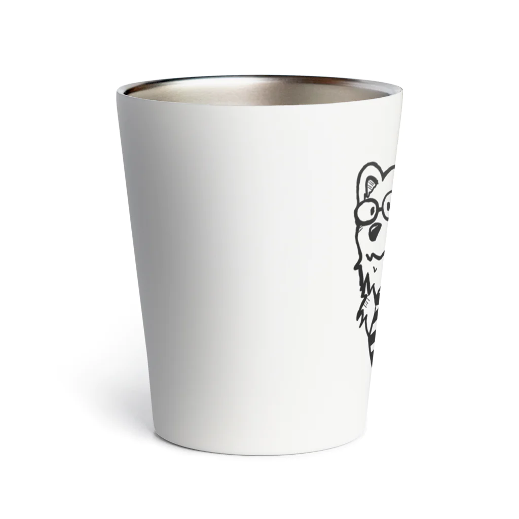 TOMMY★☆ZAWA　ILLUSTRATIONの働熊 Thermo Tumbler