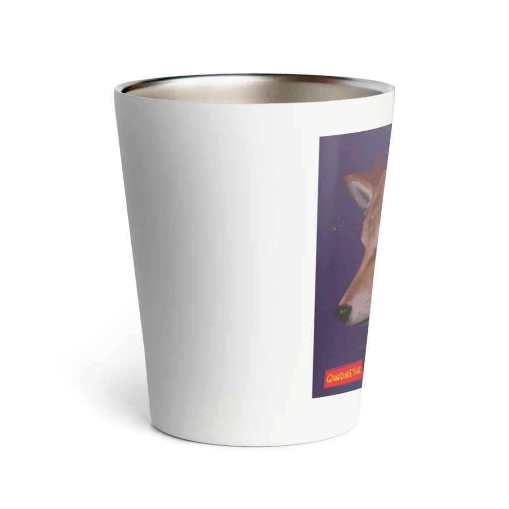 Qindfullness labelのPlasticPlastic Thermo Tumbler