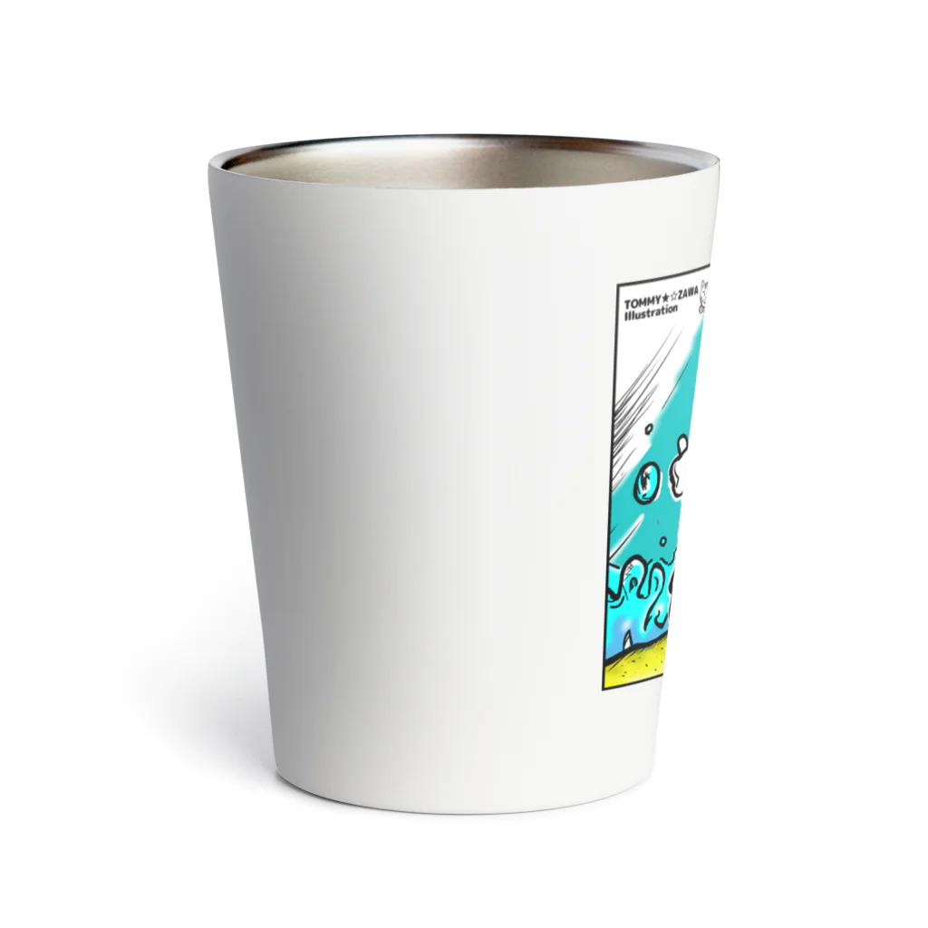 TOMMY★☆ZAWA　ILLUSTRATIONの裸の王様SUMMER　現定 Thermo Tumbler