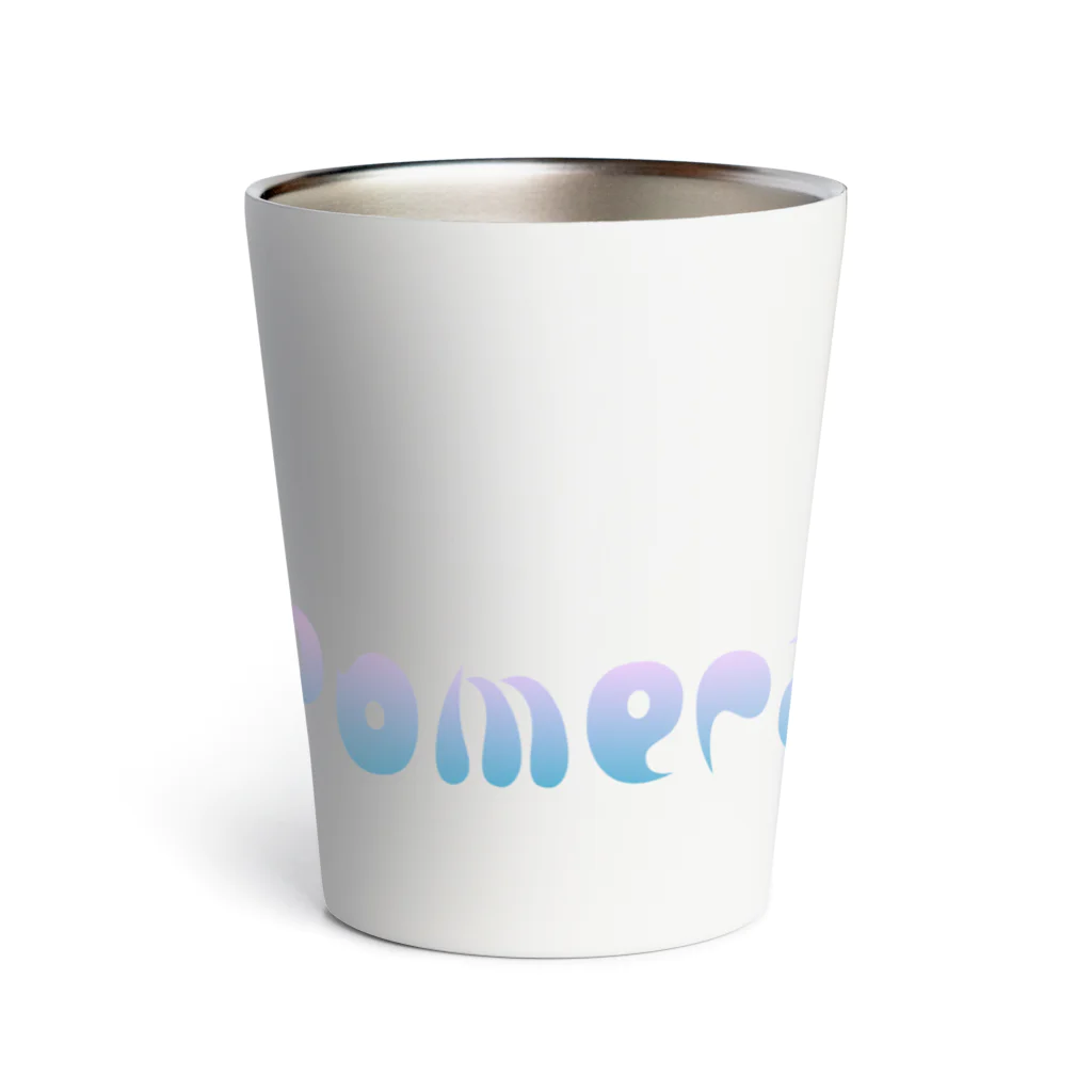 AtelierBoopの花-sun2 ポメラニアン Thermo Tumbler