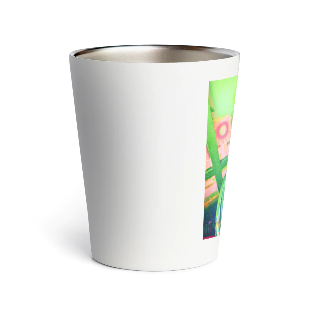 NEON LIGHT STARSのグリーンランタン Thermo Tumbler