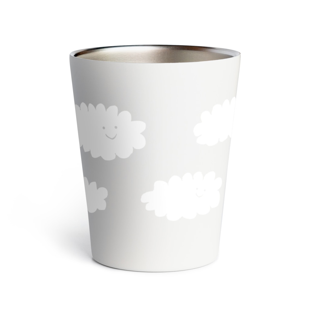 琥珀色に咲く花のもくもくも Thermo Tumbler