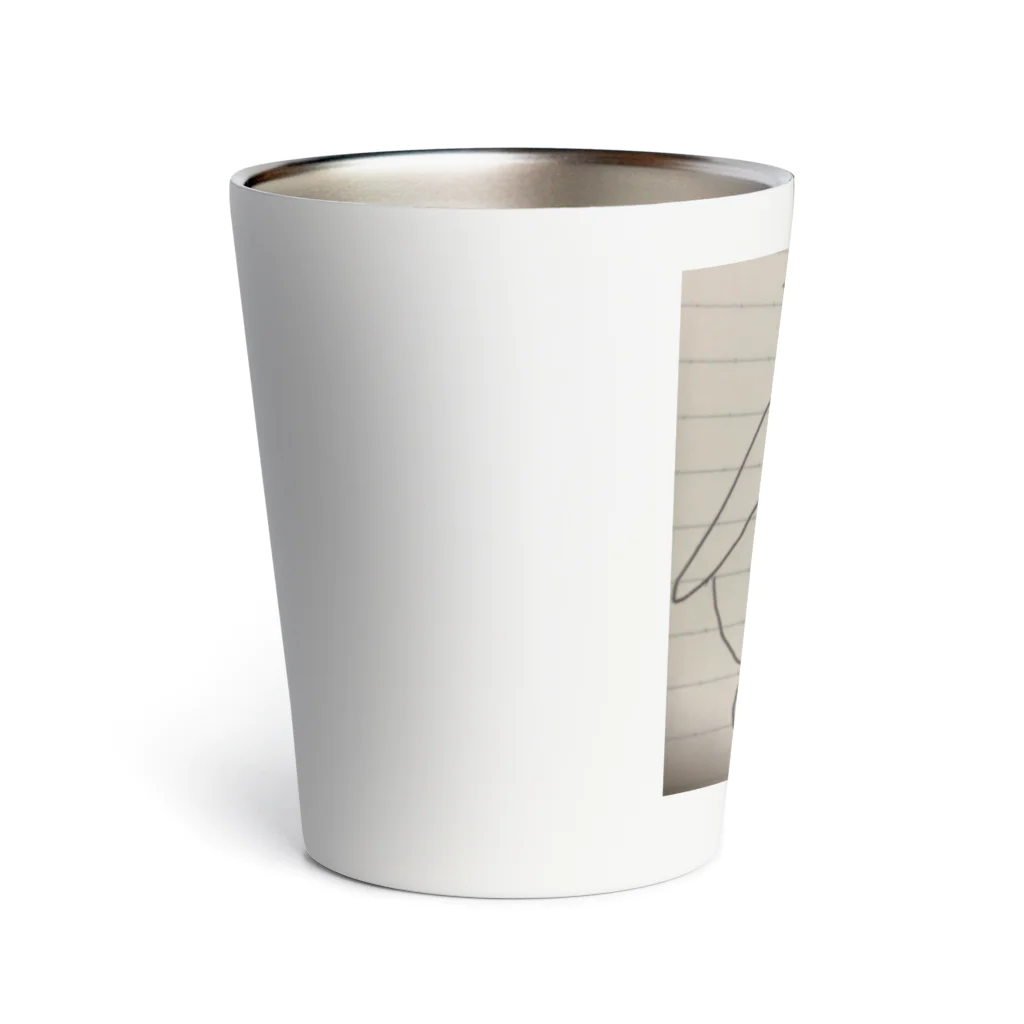 龍正 の自分の画伯 Thermo Tumbler