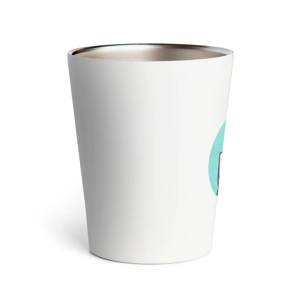 ＡＫＩＮＡＭＩのあさぎ丸猫 Thermo Tumbler