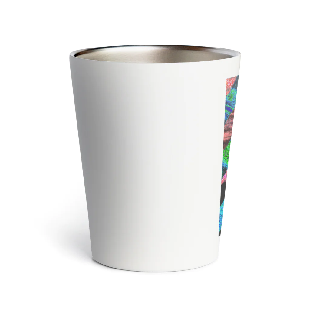 gpjt_753-dmのサイケ風 Thermo Tumbler