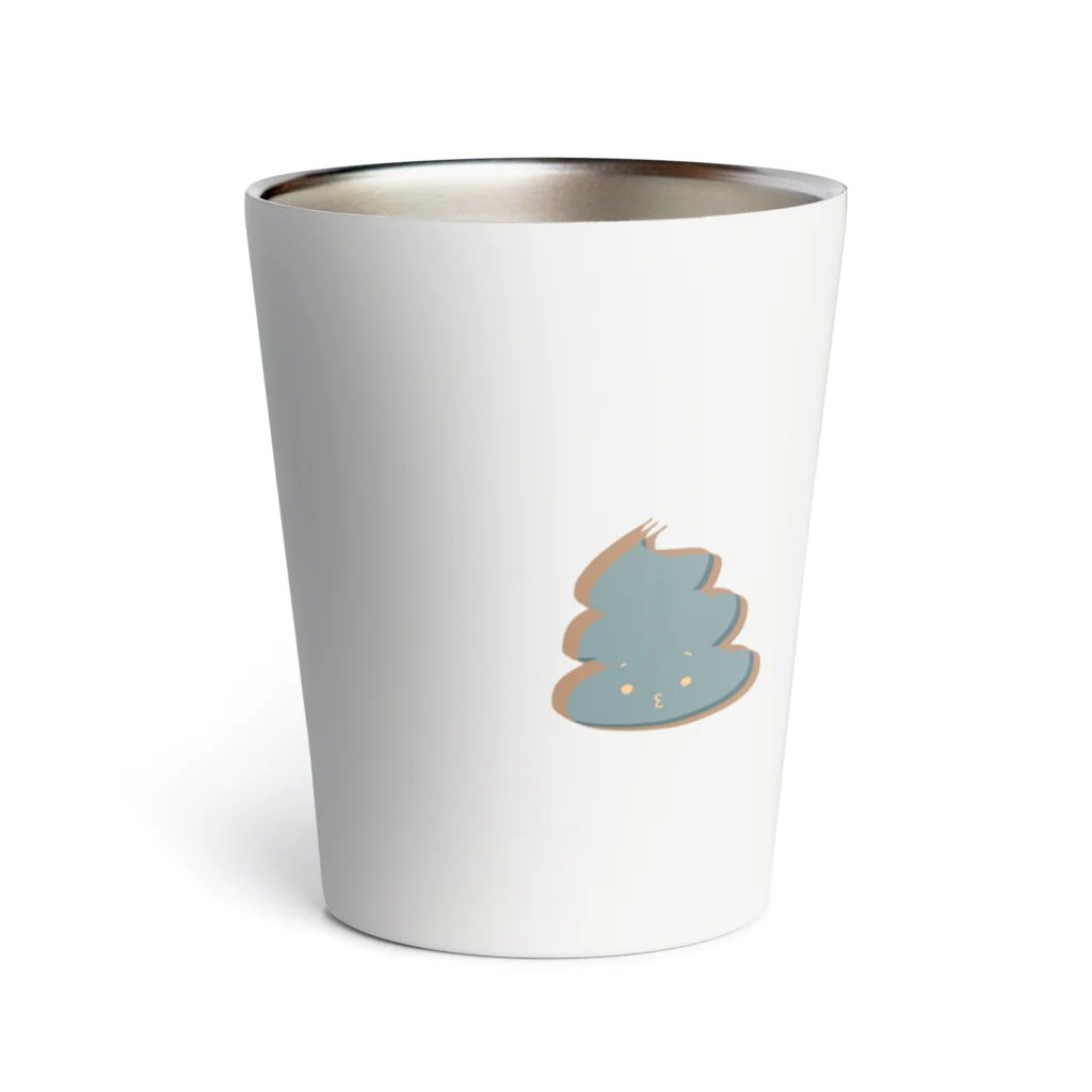 がうんこ店のUNK-GrayBlue- Thermo Tumbler