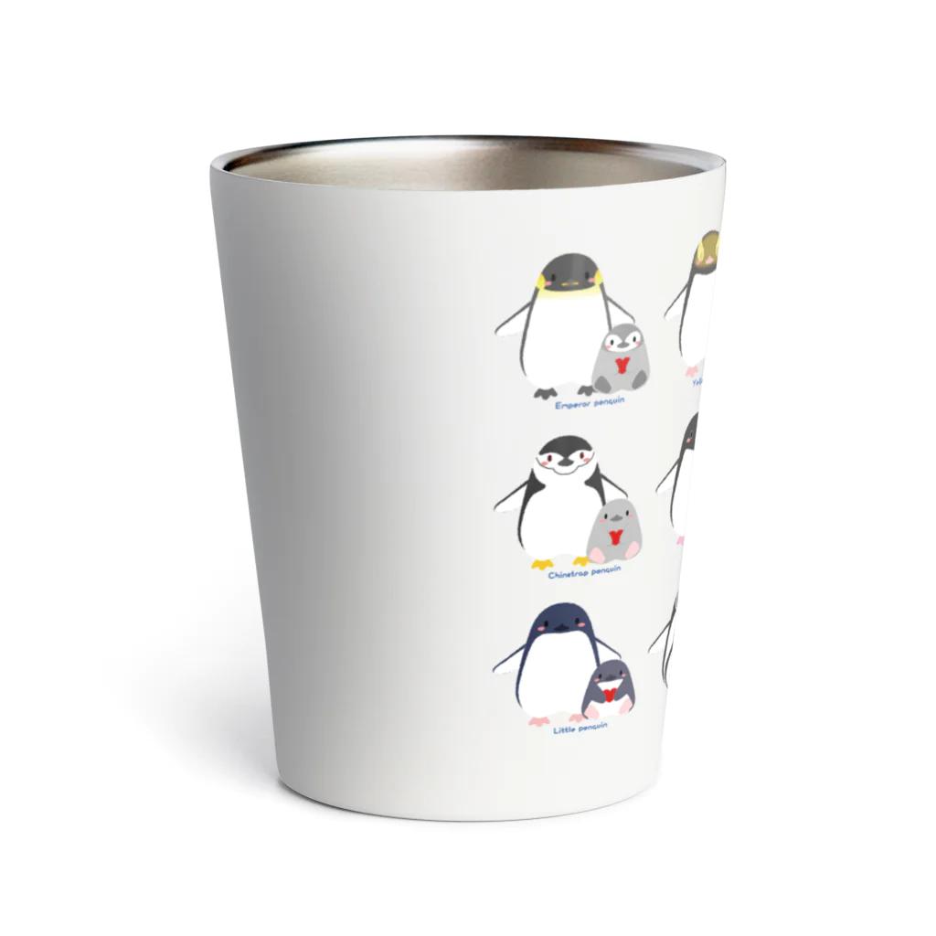 チヒロのペンギン親子たち Thermo Tumbler