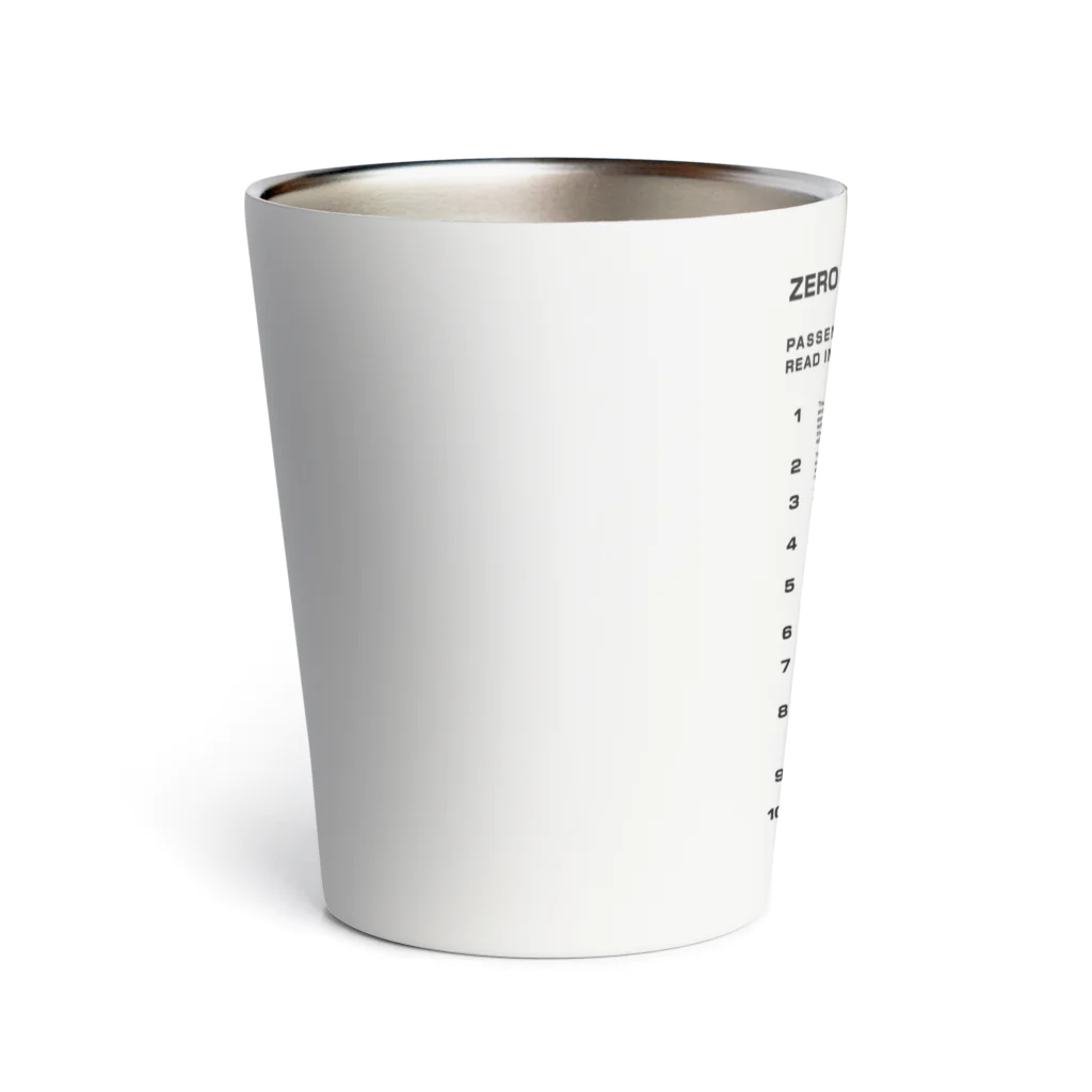 stereovisionのZERO GRAVITY TOILET Thermo Tumbler